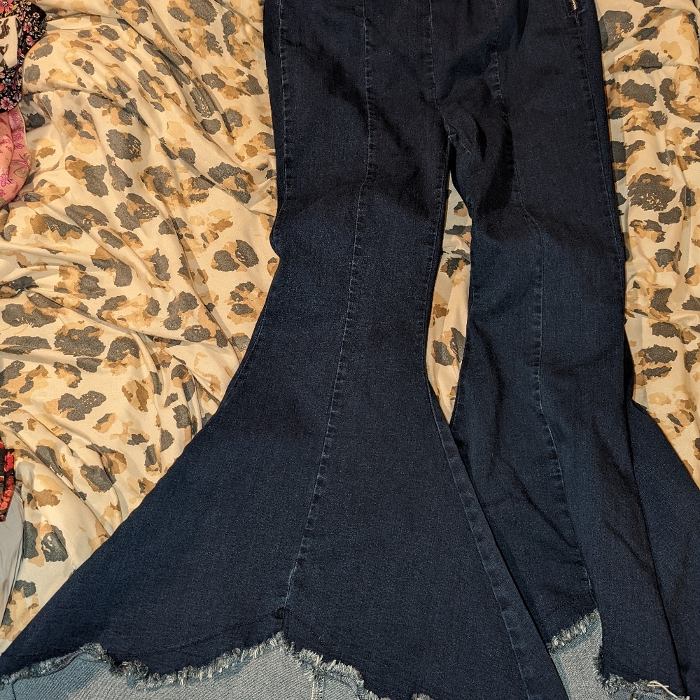 Judy Blue size 15 extreme flare stretch jeans